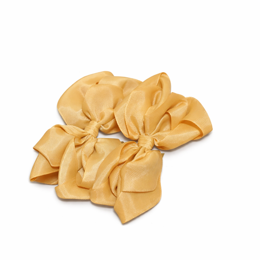 Honey Gold Bow Set
