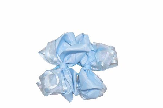 Sky Blue Bow Set